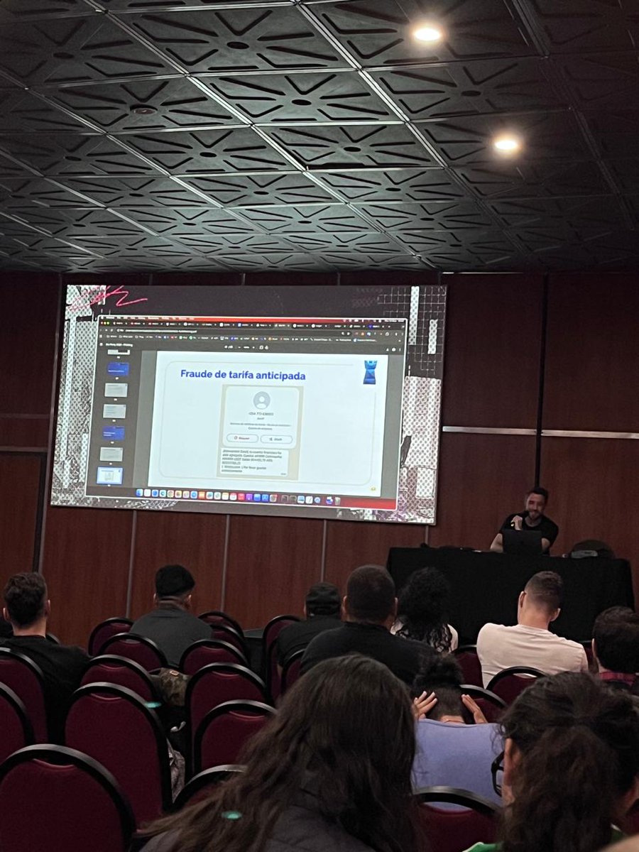 web3SecLatam's tweet photo. Otro día rompiéndola en Ekoparty!
Si todavía no pasaste por nuestro stand todavía podes pasar mañana!
@ekoparty https://t.co/laimQ2uqvF