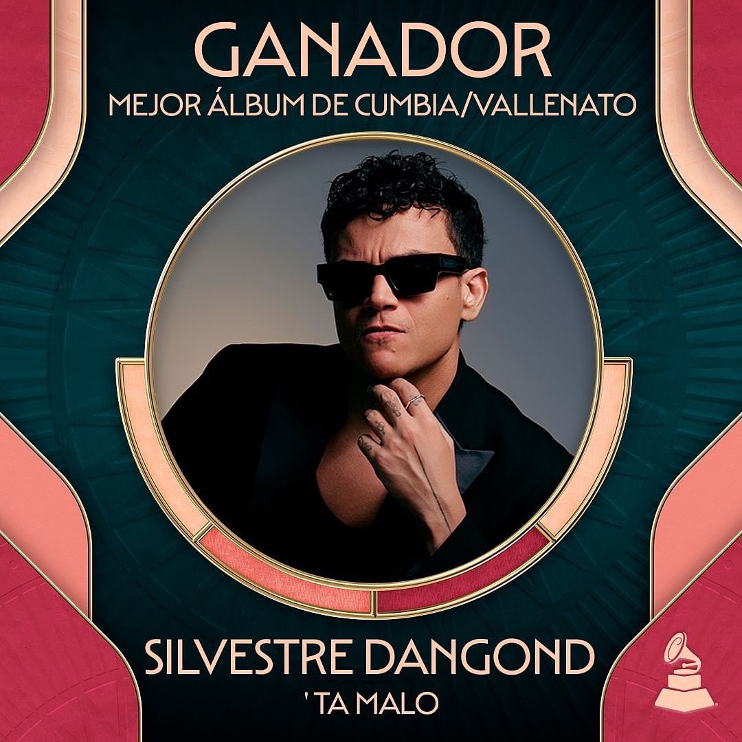 rolandvalgood's tweet photo. Alo? Que que? Que ya no es 1? Que ahora son 2? Ganamos Grammy con TA’ MALO @SilvestreFDC felicidad a 1000🏆🎉🫶🏽 https://t.co/XPLz4tJ03X