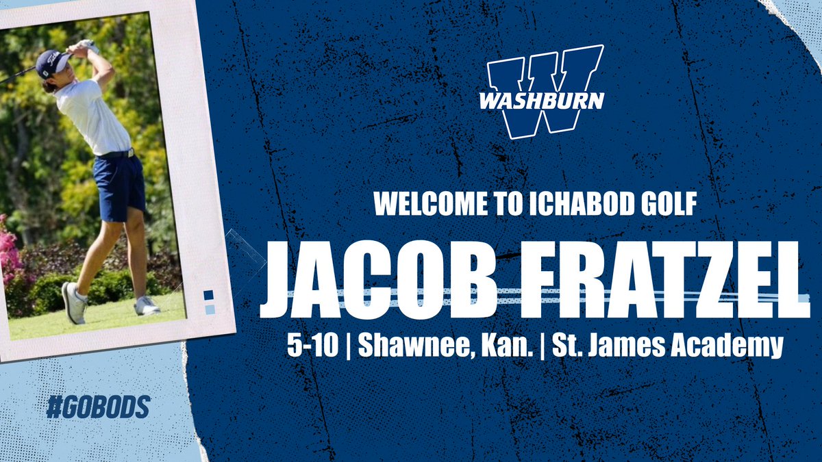 Welcome to Washburn golf, Jacob! #GoBods