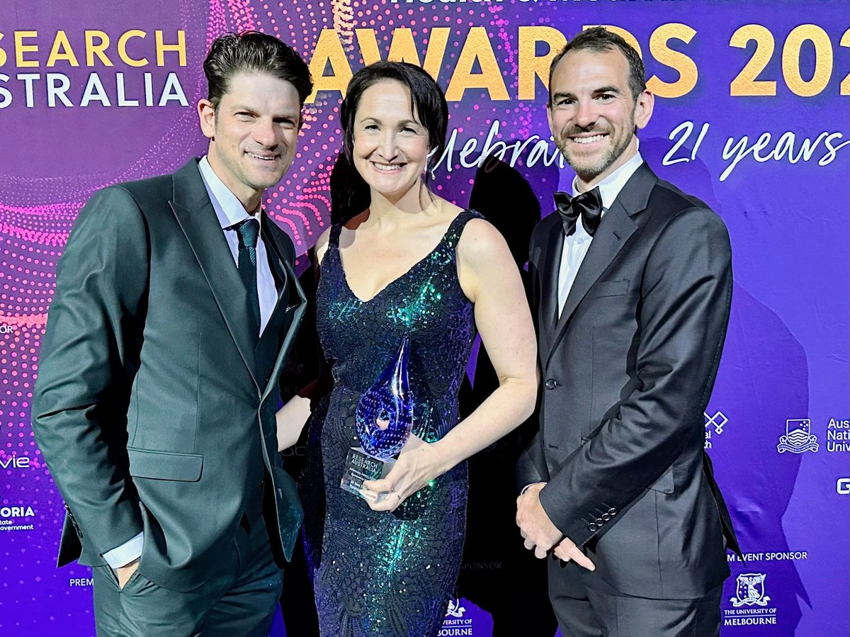 Monash Public Health (@monash_sphpm) on Twitter photo Huge congratulations to <a href="/JaneMTiller/">Dr Jane Tiller</a> on taking out the <a href="/ResAustralia/">Research Australia</a> <a href="/AbbVie_AU/">AbbVie Australia</a> Advocacy Award, for her work tackling genetic discrimination in the life insurance industry! Here she is with team mates <a href="/PaulLacaze/">Paul Lacaze</a> and Adam Brotchie <a href="/Monash_FMNHS/">Monash Medicine, Nursing and Health Sciences</a> <a href="/MonashUni/">Monash University</a> <a href="/MonashResearch/">Monash Research</a> Huge congratulations to <a href="/JaneMTiller/">Dr Jane Tiller</a> on taking out the <a href="/ResAustralia/">Research Australia</a> <a href="/AbbVie_AU/">AbbVie Australia</a> Advocacy Award, for her work tackling genetic discrimination in the life insurance industry! Here she is with team mates <a href="/PaulLacaze/">Paul Lacaze</a> and Adam Brotchie <a href="/Monash_FMNHS/">Monash Medicine, Nursing and Health Sciences</a> <a href="/MonashUni/">Monash University</a> <a href="/MonashResearch/">Monash Research</a>