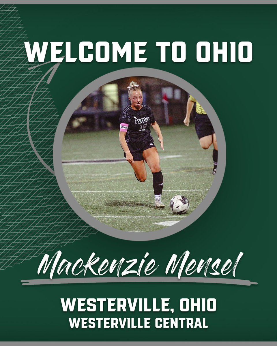 OhioWSoccer's tweet photo. Welcome to the Bobcats, Mackenzie! Can't wait to see you in Athens!

#OUohyeah https://t.co/P3cYno6WgE