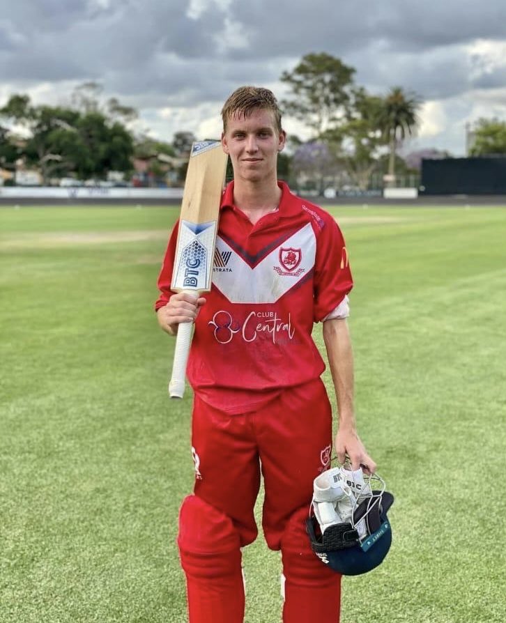 Good to see 2024 Boys’ XI captain Max Dunne (SU 2019-24) enjoying the ICP programme in Sydney this winter. 

He is playing for St George CC &amp; scored 105* off 92 balls in his latest innings🏏🇦🇺💯👏