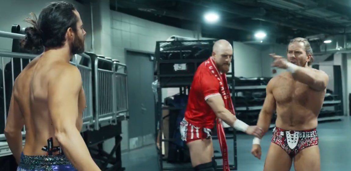 AngelicIllusion's tweet image. #AlexReynolds #ZackGibson #JamesDrake #GrizzledYoungVets #DarkOrder #ROH #AEW