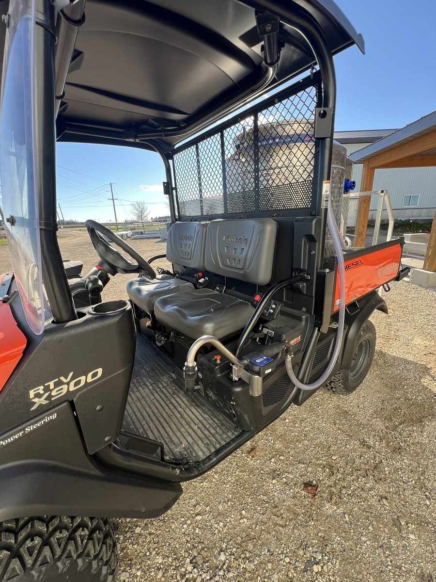 gerritsag's tweet photo. Set us this Milk taxi on a RTV for Los Dairy. https://t.co/3MLalEso6y
