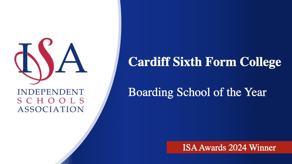 The Independent Schools Association (ISA) (@isaschools) on Twitter photo Congratulations to Cardiff Sixth Form College, our ISA 2024 Boarding School of the Year <a href="/CSFCOfficial/">Cardiff Sixth Form College</a> #ISA2024ASC Congratulations to Cardiff Sixth Form College, our ISA 2024 Boarding School of the Year <a href="/CSFCOfficial/">Cardiff Sixth Form College</a> #ISA2024ASC