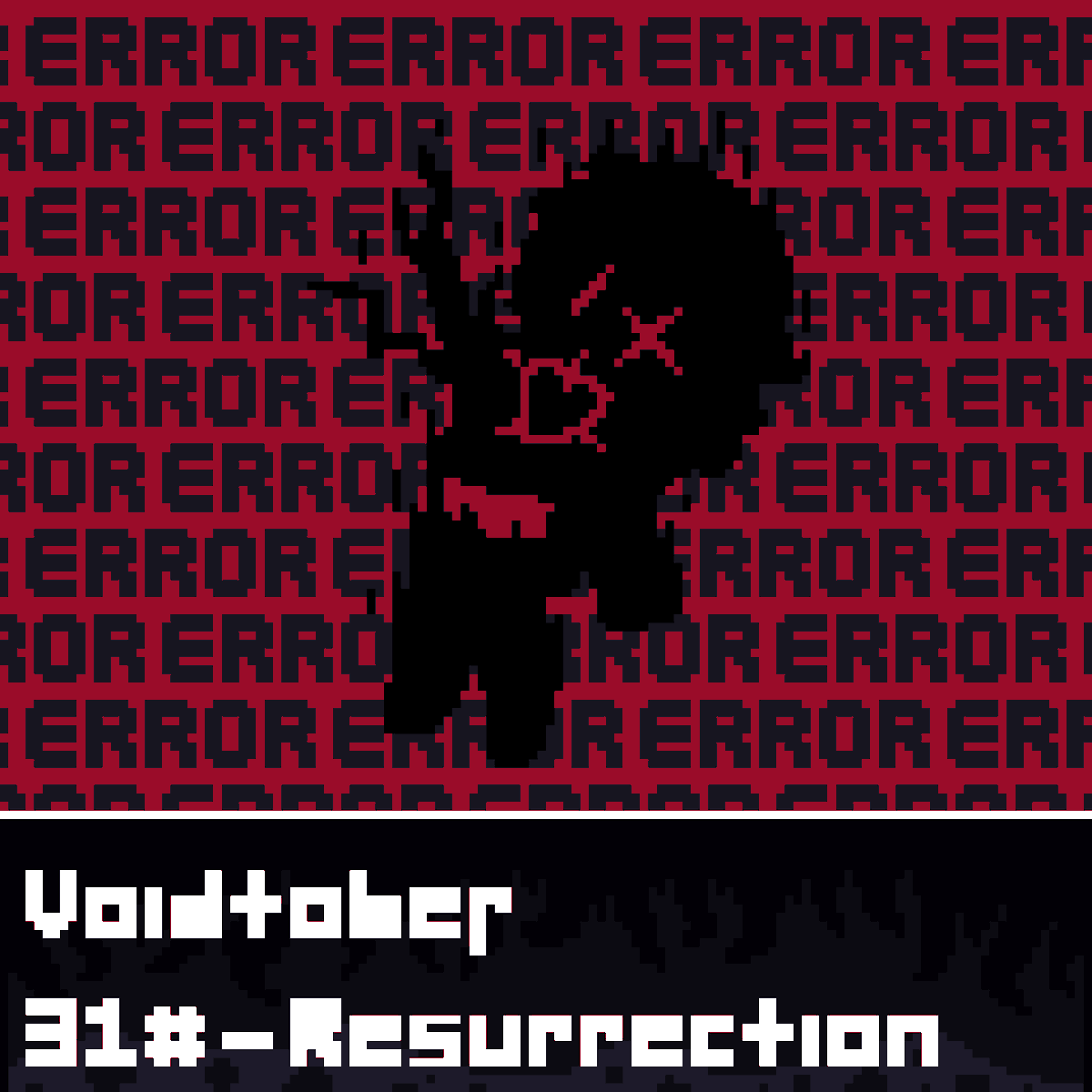 PixelCharalex's tweet photo. VoidTober Drawings from 29-31! #halloween2024 #inktober2024 #undertale #DELTARUNE #pixelartist #chara https://t.co/mP4UY6fJH4