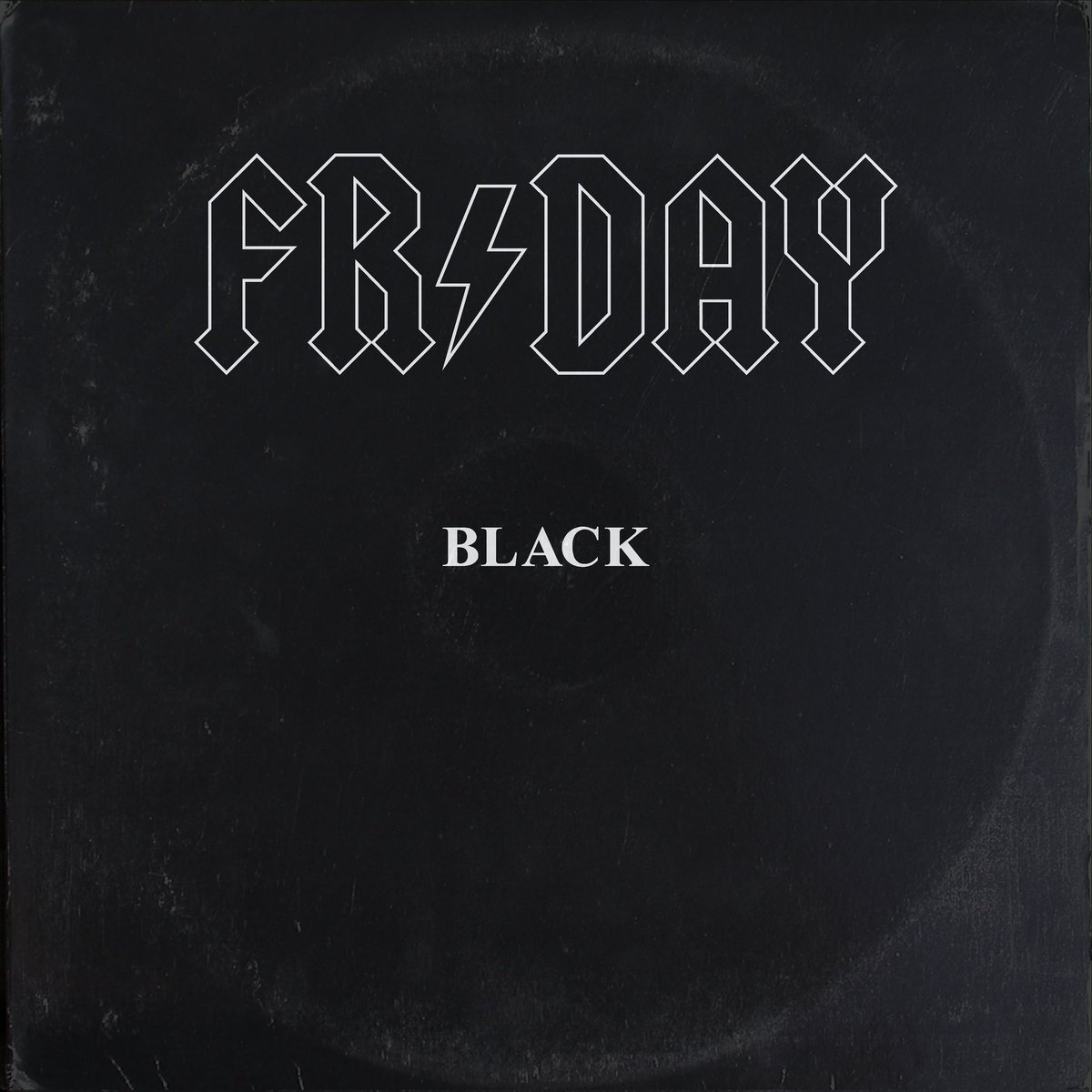 Everybody moans about Christmas starting earlier every year, but I haven't seen anybody complain about the #BlackFriday sales starting earlier and earlier!

#BackInBlack #ACDC #AlbumCoverParody #RecordCover #AlbumArt #AlbumCover #GraphicDesign