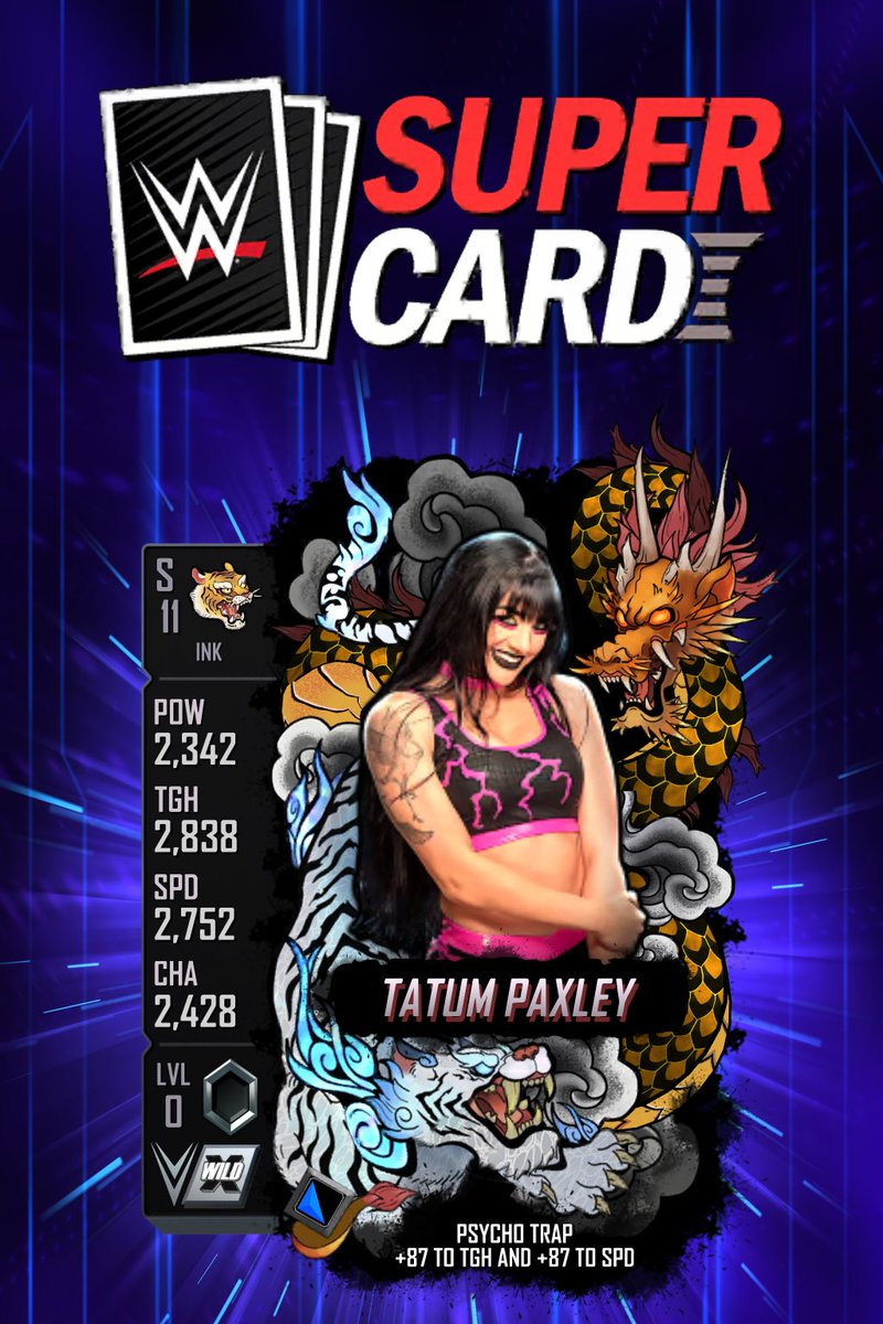 ItsCole_SC's tweet photo. First Ink fusion finished 🖊️#wwesupercard https://t.co/7X6wMsm3YQ