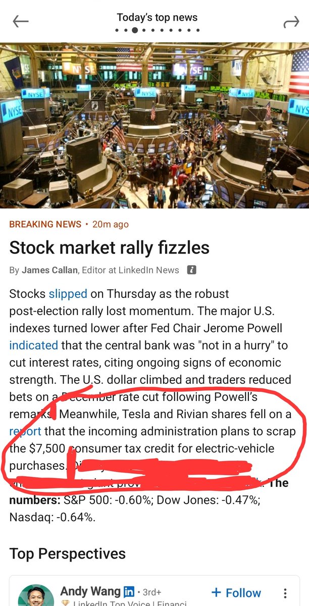 What a fantastic way for the federal government to cut waste. Subsidies for an EV maker with a $1T valuation should be first to go <a href="/elonmusk/">Elon Musk</a>