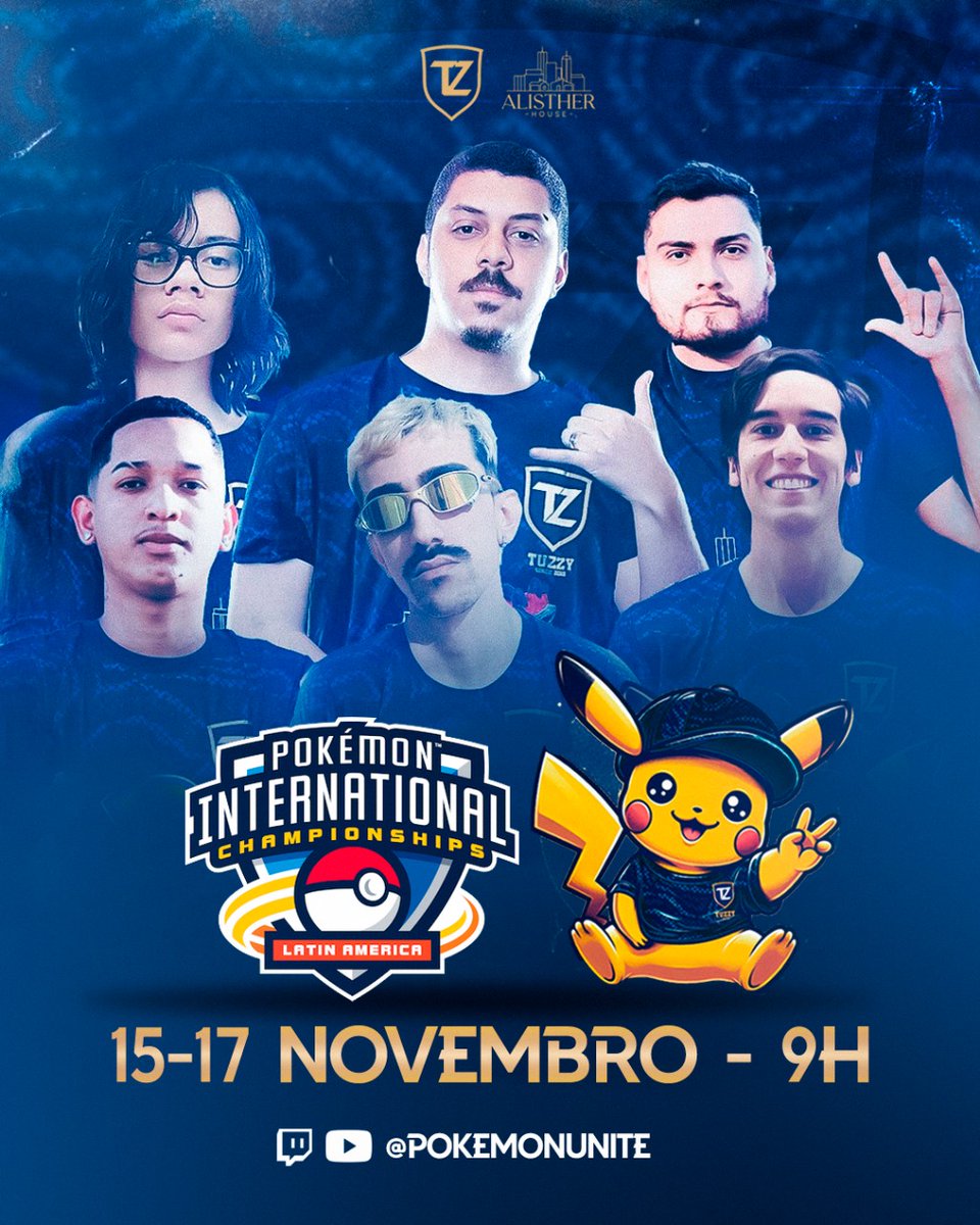 Preparado pra acompanhar mais um eSports e torcer pra Tuzzy?  😍

Nossa equipe de Pokémon Unite estreará amanhã no LAIC - Internation Championship Latin America

O evento inicia às 9h em sua fase de grupos, para acompanhar basta ir nos canais da twitch e do youtube da