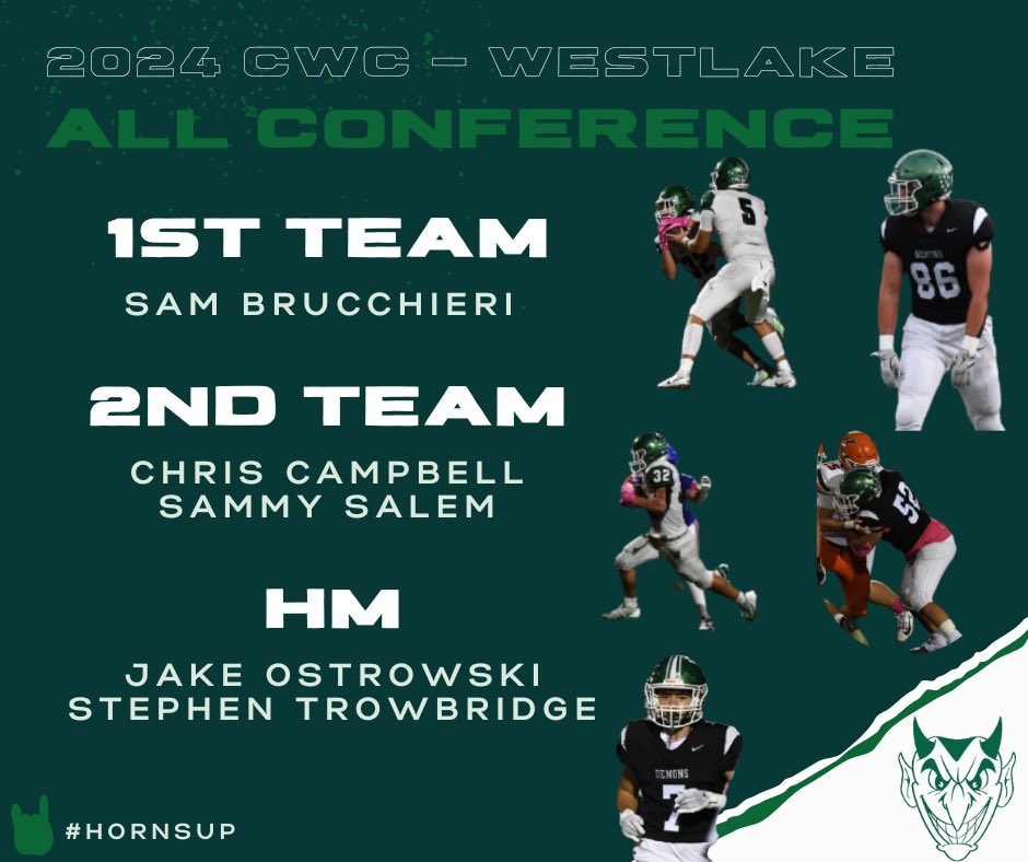 Congratulations to our all conference players! #HornsUp🤘🏻