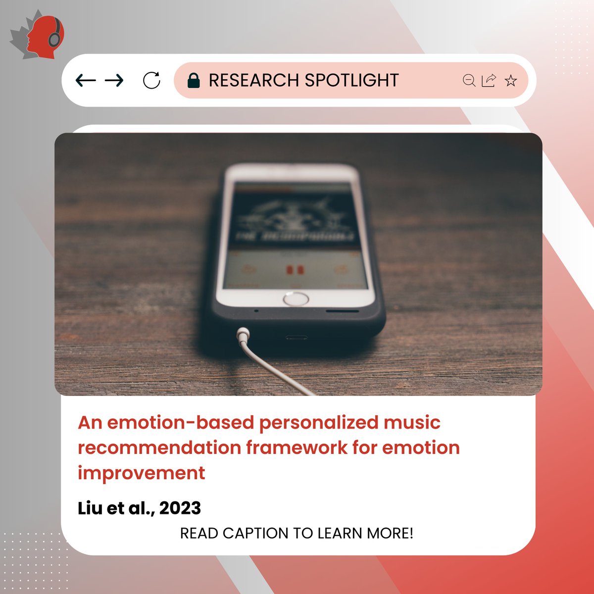 🚨 New study alert! 🚨

Liu et al. (2023) propose a new emotion-based framework for personalized music recommendation that revolves around a user's emotional needs and works to improve their mental status.

Check out the link below to read more!

sciencedirect.com/science/articl…