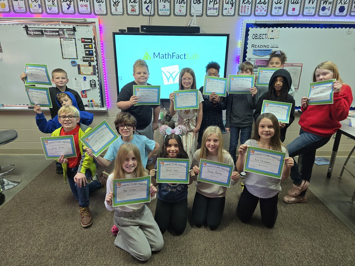MrEthanGregory's tweet image. Les than a month into the quarter and 15/24 of our Room 408 Rockstars have already met their @mathfactlab goal! We&apos;re leveling up every day! Great job team, so proud to be leading this class! @willardschools #WOHE #fourthgrade #amteaching #mathfactlab #goals