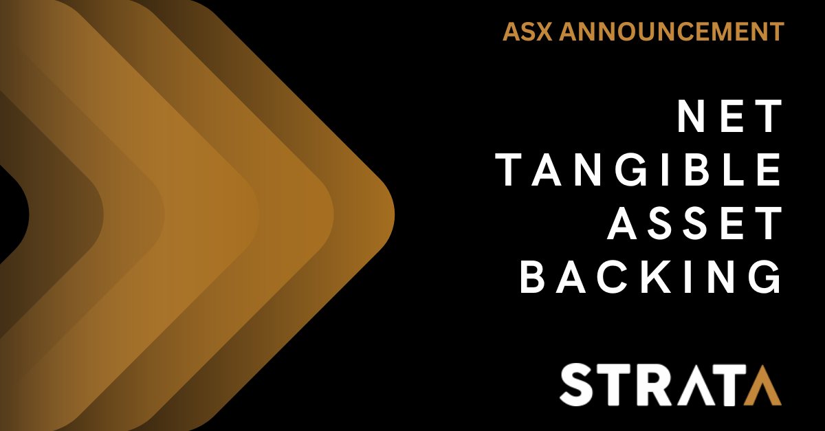 strataplc's tweet image. We are pleased to provide our unaudited Net Tangible Asset backing as of 31 October 2024.    

ASX link: tinyurl.com/zk7mmyrw 

$SRT