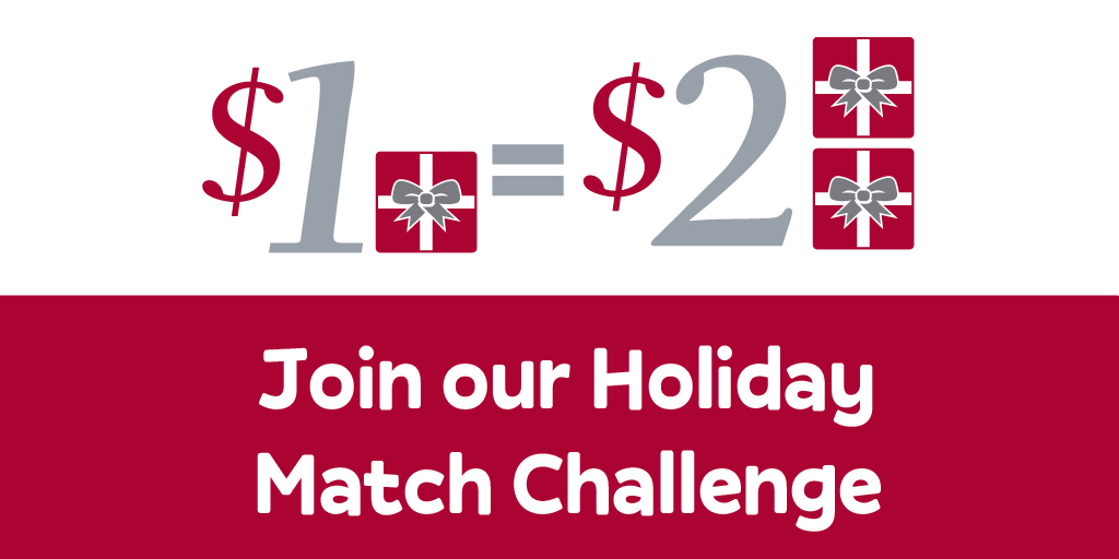 Thanks to our friend, Ken Bohan, you can
#X2 your impact this #holiday season to
ensure more vulnerable children have the
safety, love and compassion needed to
thrive. raisedonors.com/depelchinchild…