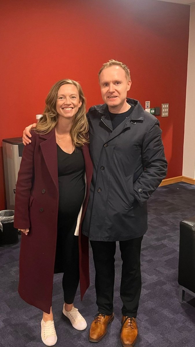 LiamQuaide's tweet photo. Delighted to officially be a candidate for #GE2024.

And a lovely surprise to meet party leader @HollyCairnsTD at the Returning Officer's today. https://t.co/RWtIeZx6an