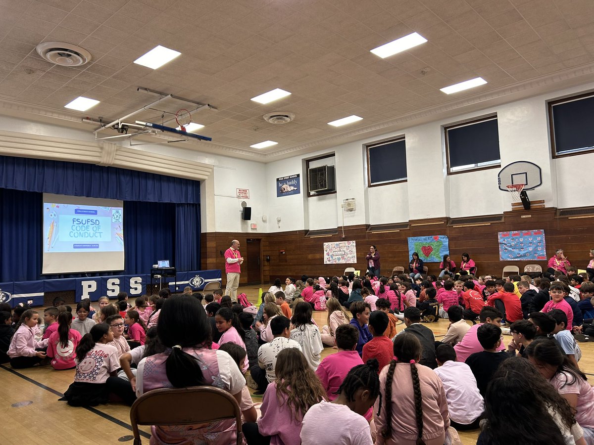 Thank you Mr. T and Mr. Trotta for reviewing our Code of Conduct with Grades 4-6! Students learned about district wide rules and expectations that keep eachother safe at school! <a href="/polk_street/">Polk Street School</a>