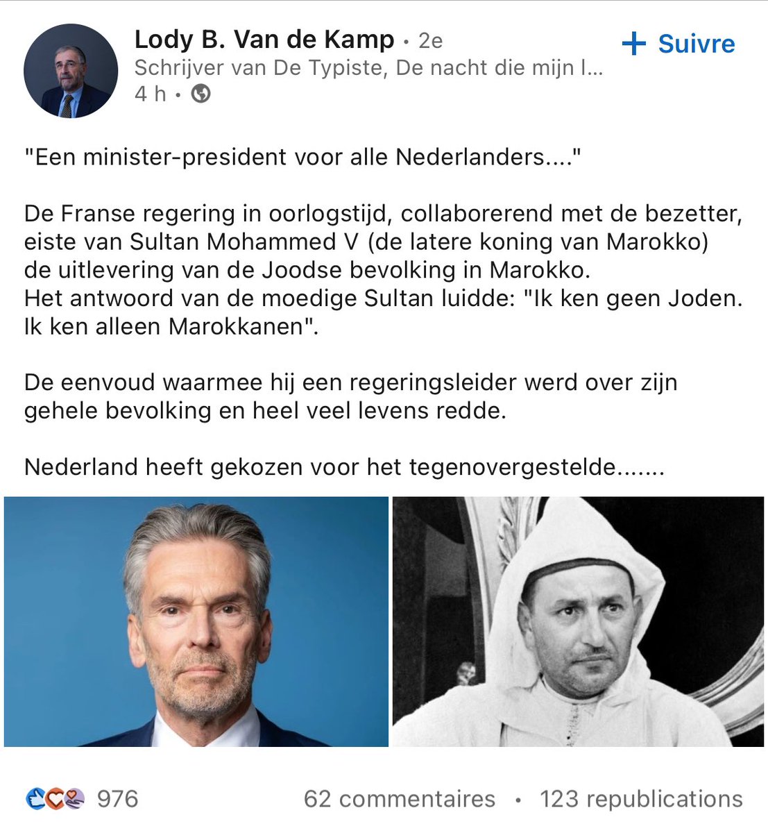 Nix020's tweet photo. Hier de onvolprezen rabbijn Lody van de Kamp op LinkedIn https://t.co/g8rgAzgpOt