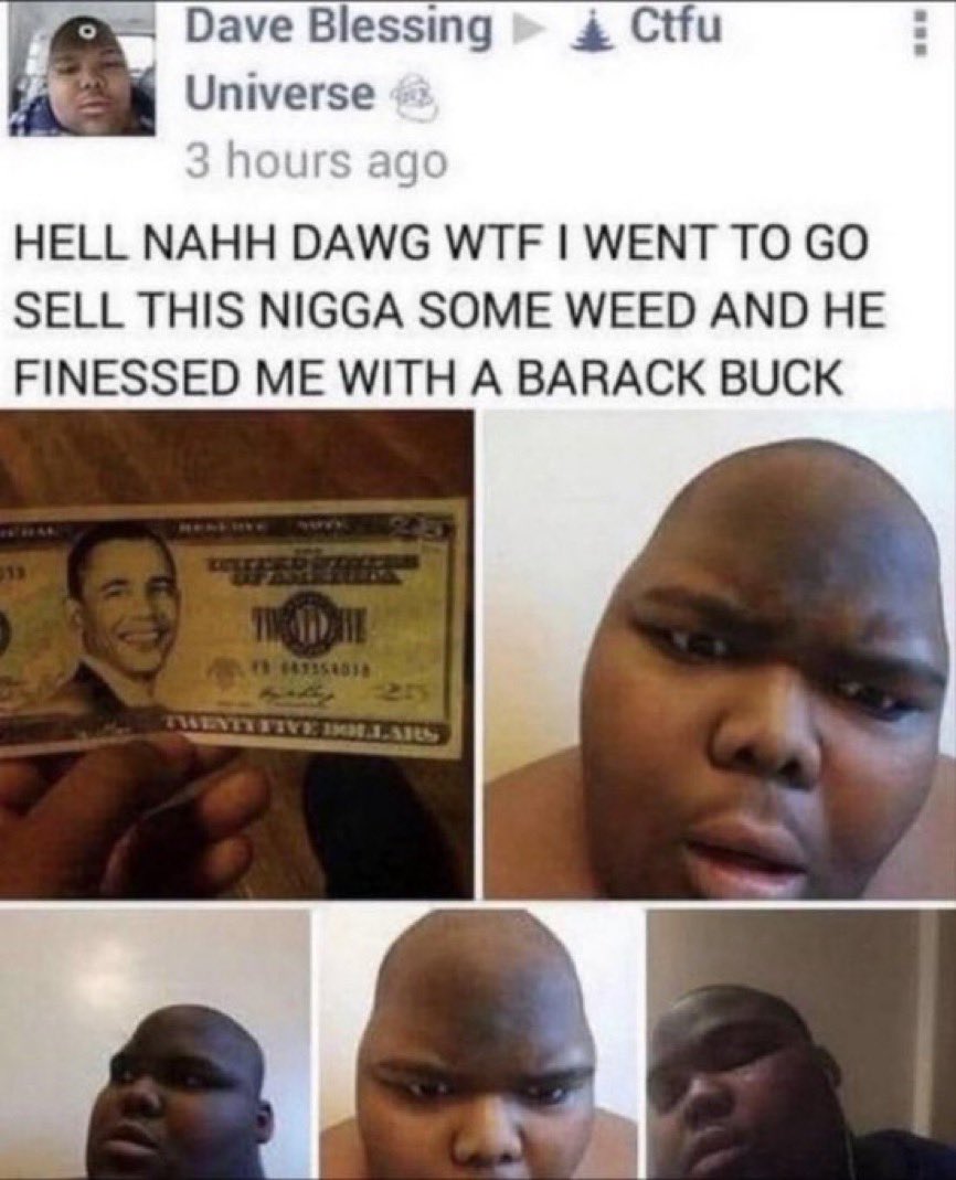 JrMoneyGetting's tweet image. bro no way dave blunts was the nigga in this meme LMAOOO