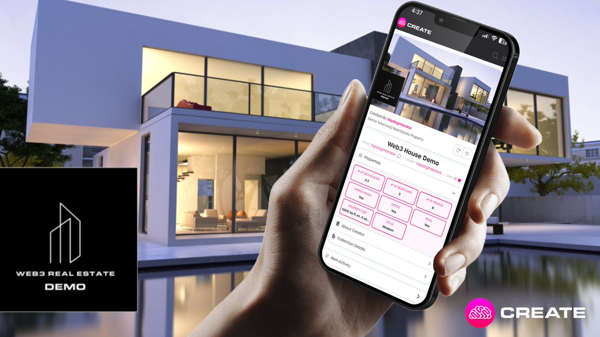 CREATE | NFT Marketplace tweet media