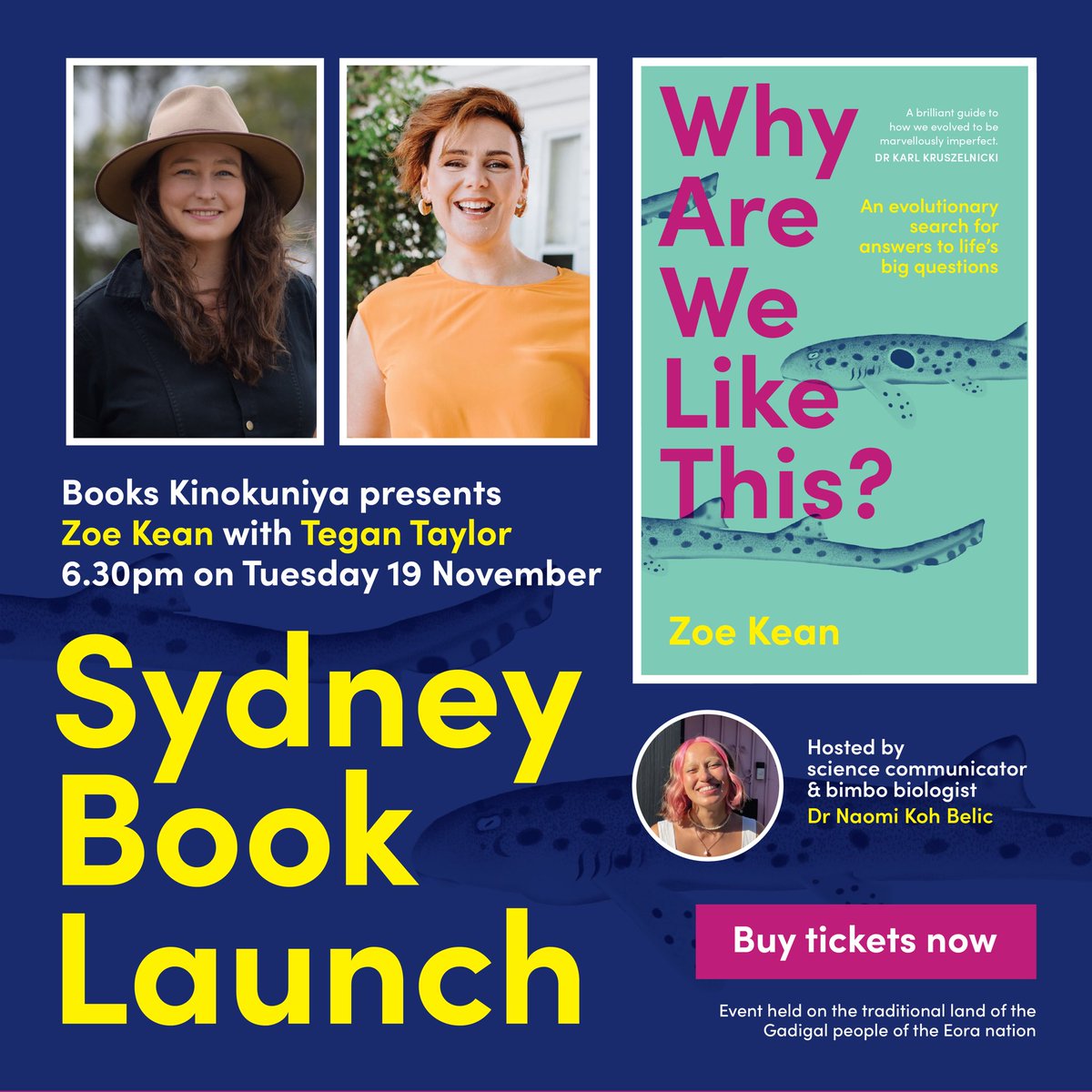 Next Tuesday! Please come say hi! Tickets in bio!