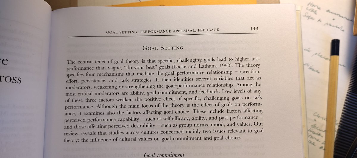 DevConvers's tweet image. Might wake up this account again.

Here are Audia &amp;amp; Tams in Blackwell Handbook of Cross-Cultural Management: 

..studies across cultures concerned mainly two issues relevant to goal theory: the influence of #cultural #values on goal commitment and goal choice&quot;

#Coaching #SMART