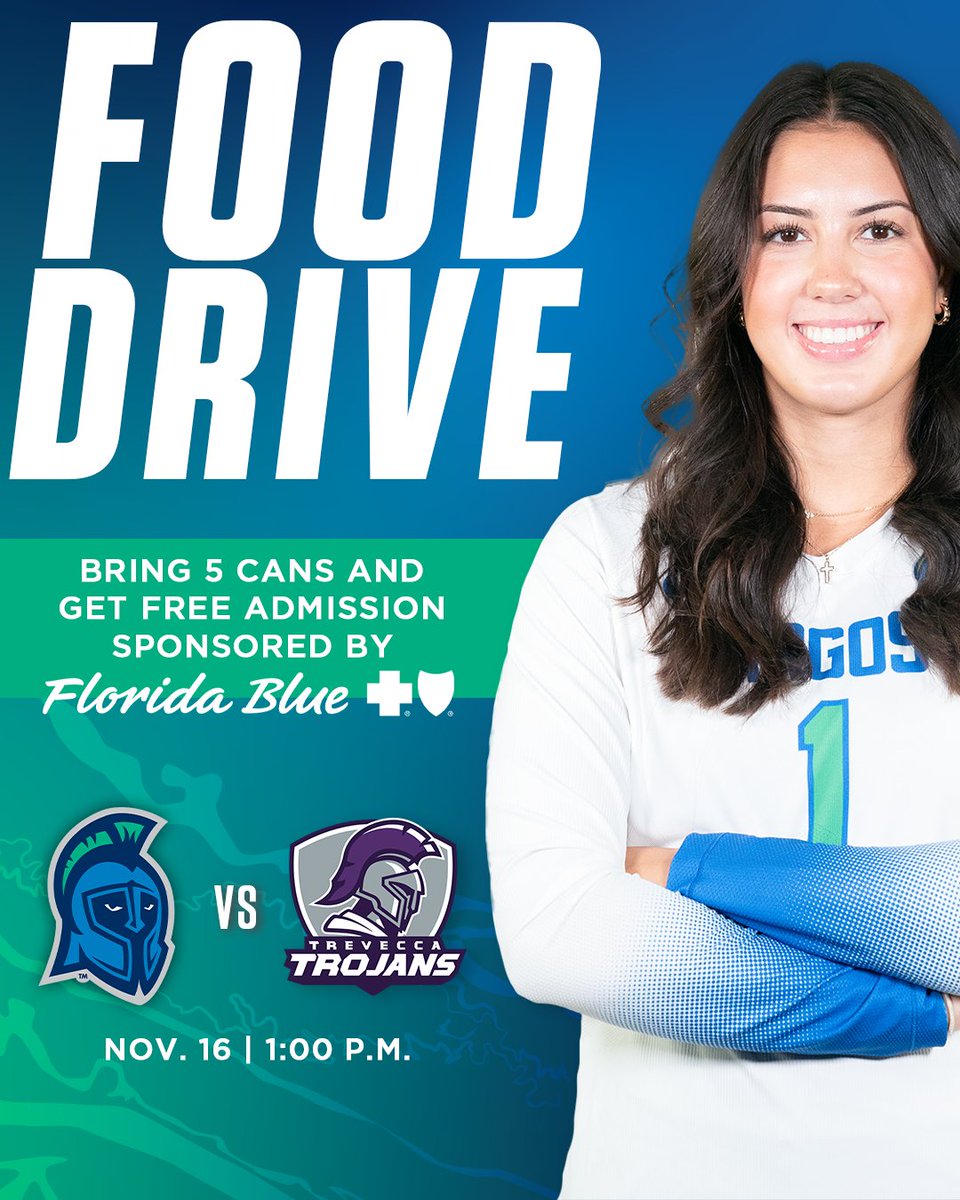 This Saturday, bring 5 cans for our food drive to receive free admission to our regular season finale and Senior Day match against Trevecca at 1 pm!

#goargos
