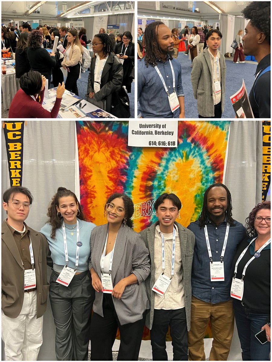berkeleyMCB's tweet photo. Attending #ABRCMS2024? Stop by our booth in the Exhibit Hall, Row 600, to meet UC Berkeley’s MCB grads, faculty, and staff! Let’s chat about our STEM graduate programs and all things #STEMBerkeley! https://t.co/t2tOhIK260