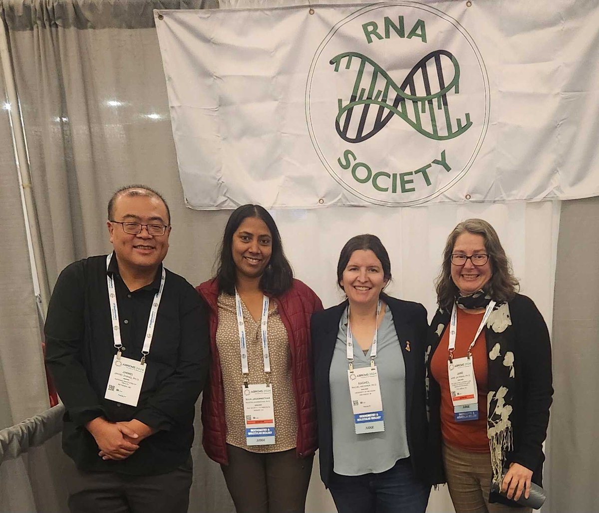 Sujatha Jagannathan (@rna_biologist) on Twitter photo Excited to represent <a href="/RNASociety/">The RNA Society</a> at #ABRCMS2024.
Come talk to us at booth # 438 if you are interested in RNA research. We can point you to research opportunities, connect you with mentors to guide your scientific journey, and more! Excited to represent <a href="/RNASociety/">The RNA Society</a> at #ABRCMS2024.
Come talk to us at booth # 438 if you are interested in RNA research. We can point you to research opportunities, connect you with mentors to guide your scientific journey, and more!
