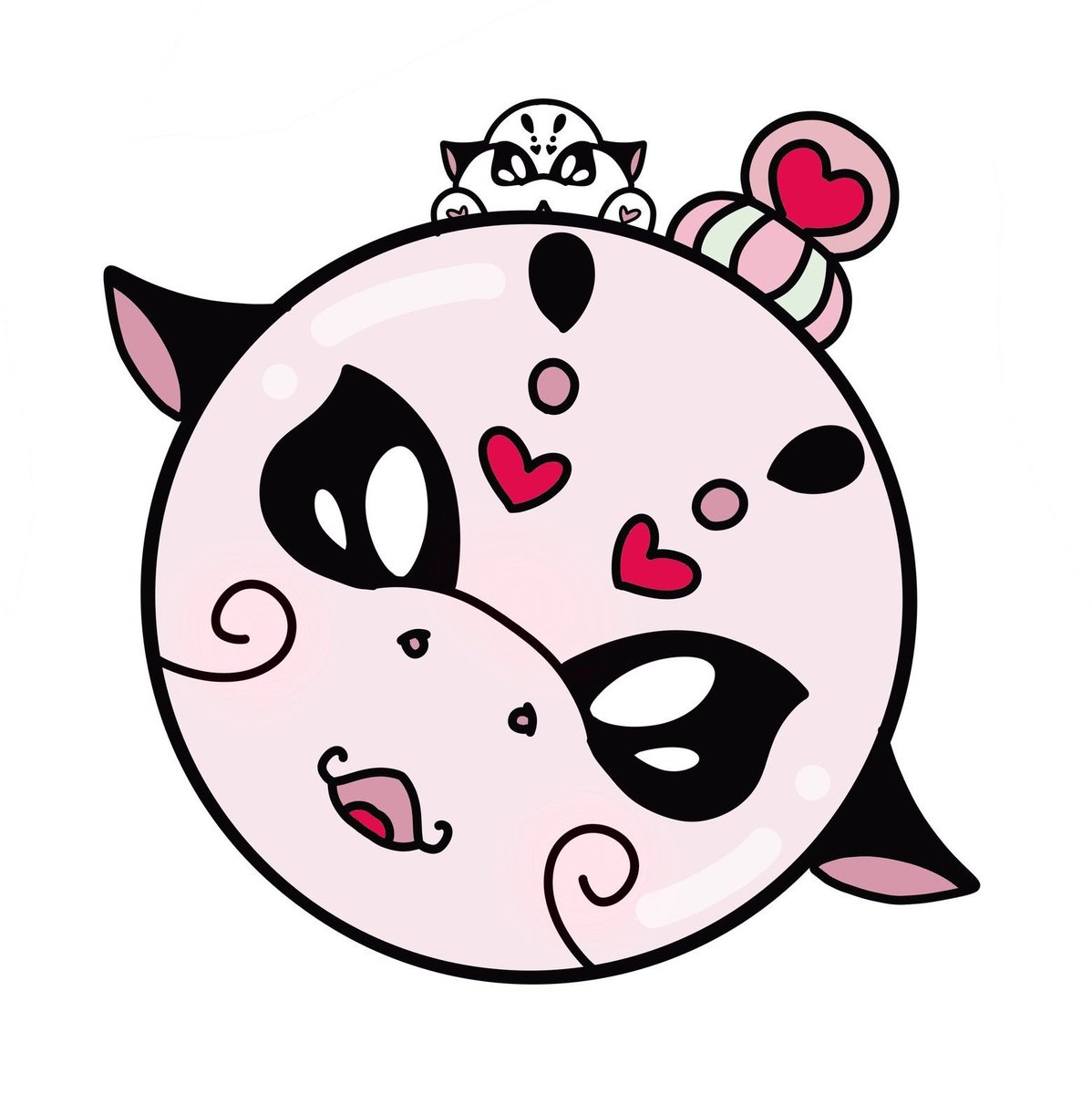 Housemimon's tweet photo. Just a liccle idea I'm currently working on 🥺🥺 Mimon baubles for Christmas 🎁🥺😭

#arttwt #cuteart #kawaiiart #ocs #housemimon #digitalart #artmoots #artshare #artsy #originalcharacters #artist #Illustrator #kawaii https://t.co/nShehsWm6e