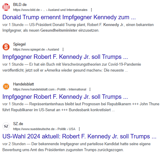 Haintz_MediaLaw's tweet photo. Die medialen Helfer der Pharmamafia können es nicht fassen, @RobertKennedyJr wie US-Gesundheitsminister. Herrlich. https://t.co/779KSGdV0u