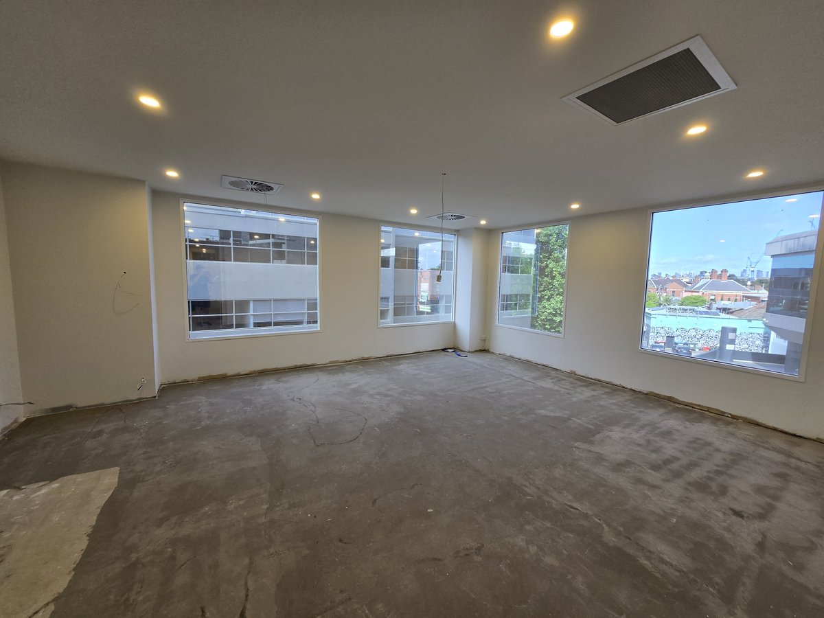 QTCBuild's tweet photo. Back at Kew, and we're getting some progress with screeding the floor and some of the featuring tiling in the bathrooms.

Just a short post this week cause the flu has hit, but we'll be back next week faster, stronger and more QTCier than ever before. https://t.co/xZhmCdPegt