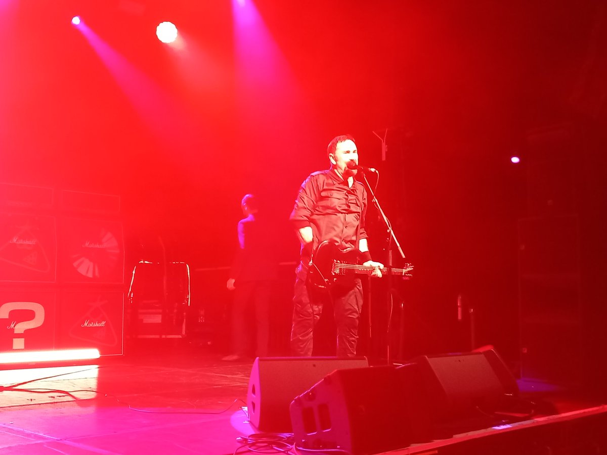 WireHunter's tweet photo. Been a long time since I've been right at the front for the whole show. @therapyofficial still deliver. #Therapy? #Troublegum30 #ManchesterAcademy https://t.co/FMKChPEgzs