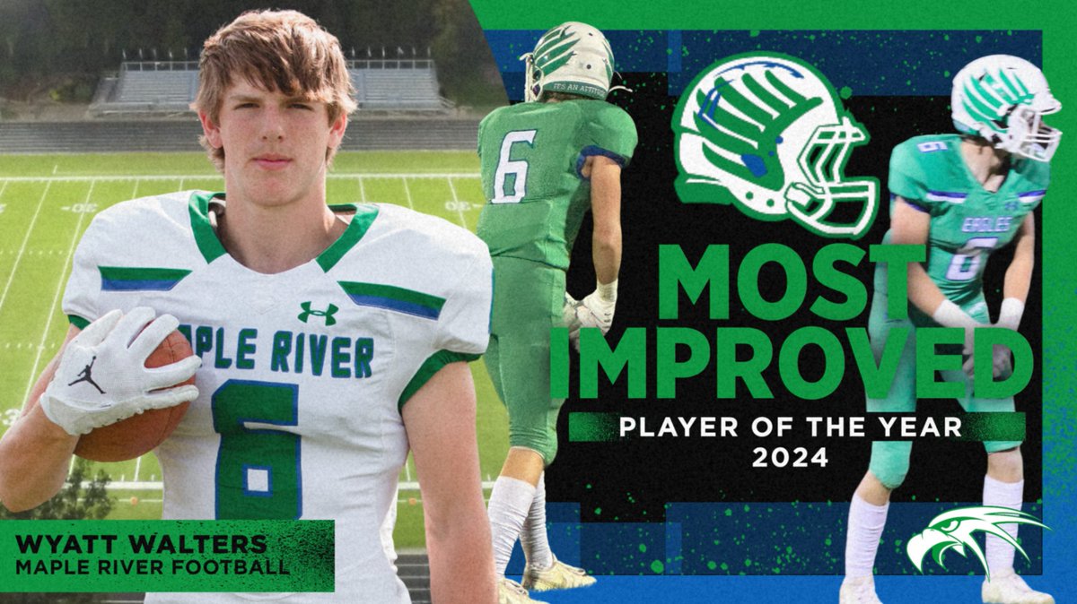Maple River Varsity Most Improved Player of the Year: Wyatt Walters!
#wearemapleriver