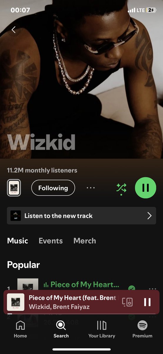 RaymondFibian's tweet photo. Out now Fam
@wizkidayo @wizkidfc_ @ChelseaFC #wizkiddance https://t.co/DiI8BIqcKY