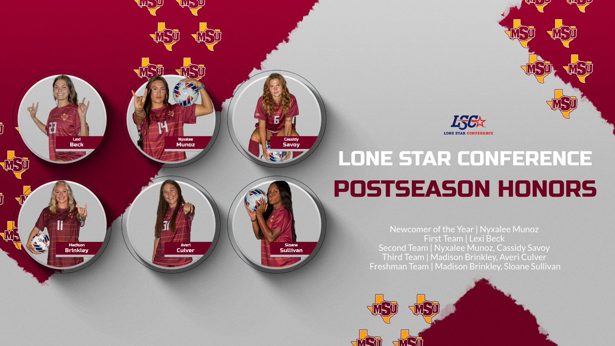 ⚽️ | Beck, Munoz lead Midwestern State's contingent earning Lone Star Conference postseason honors #StangGang