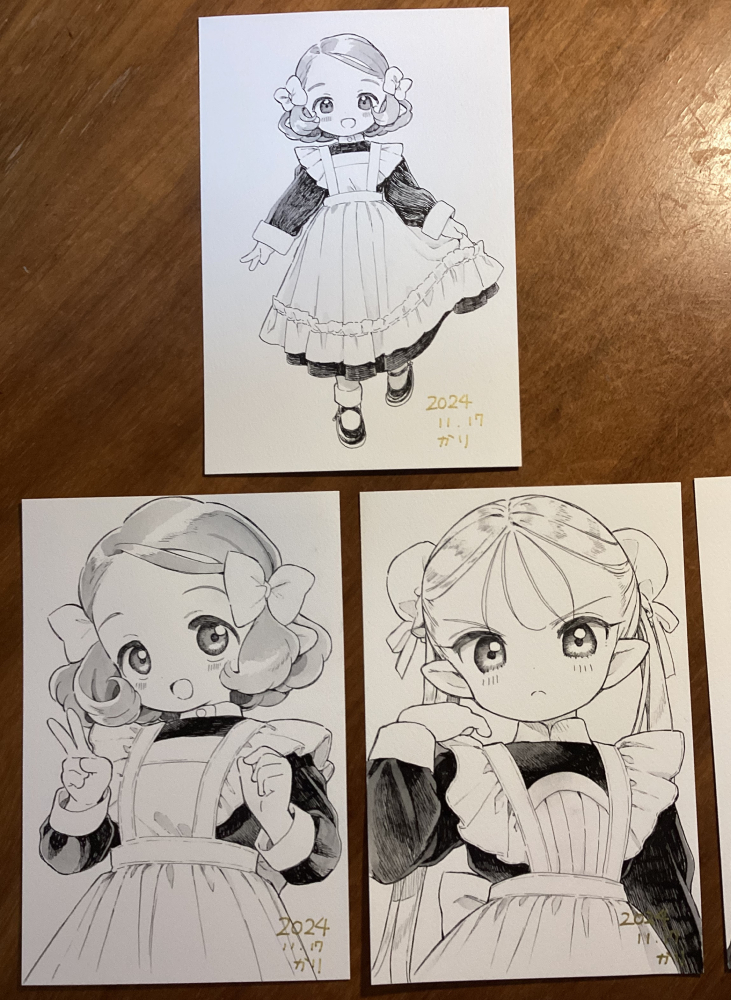 【宣伝】
11/17(日)のコミティア150でポストカードサイズの原画を販売いたします。
※先着順。お一人様1枚限り。1枚8,000円です。 