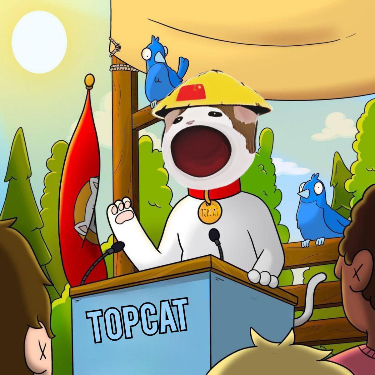 $TOPCAT is about to take over TRON leadership to make all the memes raise again.
Are you ready for the change?