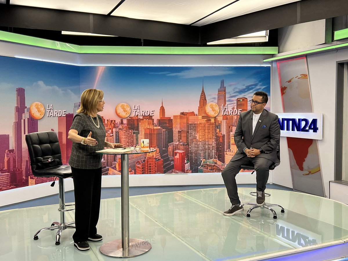 Hoy estuvimos desde Bogotá 🇨🇴 hablando en <a href="/NTN24/">NTN24</a> 📺 sobre la situación política en el #Ecuador 🇪🇨 tras los abusos cometidos por parte del gobierno nacional en el caso de la Vicepresidenta de la República y la candidatura de Jan Topic

Al igual que hablar sobre nuestro trabajo