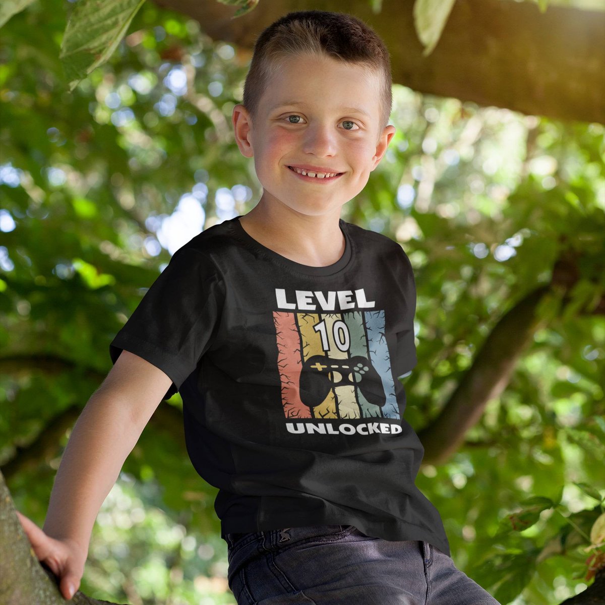 Clever_Gifts's tweet image. Personalised Kids Birthday Gaming T-shirt - Personalised Age, 100% Cotton tuppu.net/2468edca  #LevelUnlocked