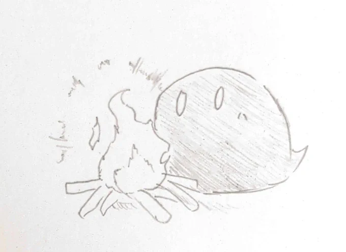 おはポチ('ω`)
きんよーび🦊
※焚き火とポチ 
