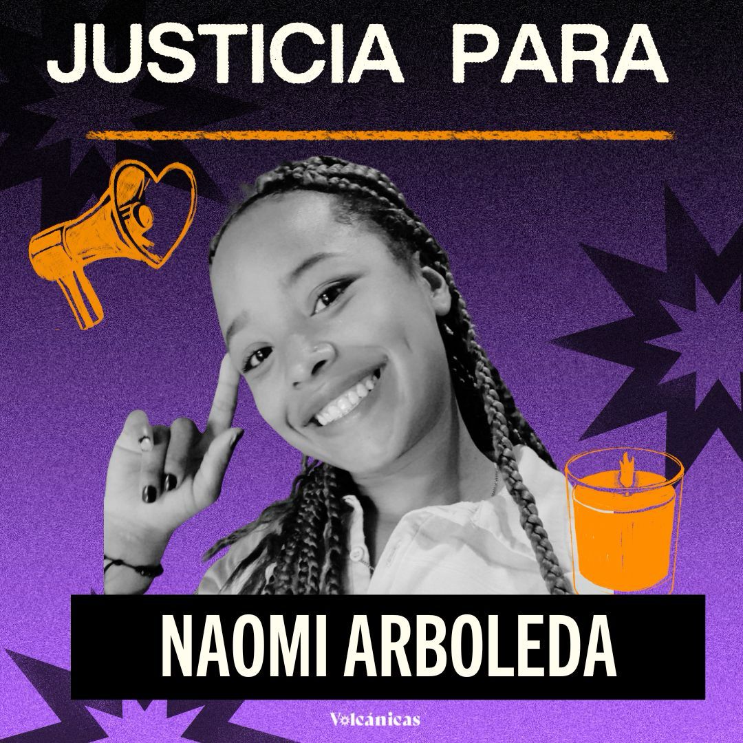 VolcanicasRev's tweet image. 🚨 ¡JUSTICIA PARA NAOMI! Yelena Arboleda, conocida como Naomi, fue víctima de feminicidio en la madrugada del lunes 11 de noviembre. Fue atacada por un grupo de hombres mientras volvía a su casa en el barrio Las Cruces, Bogotá. Tenía 25 años ❤️‍🩹👇🏽