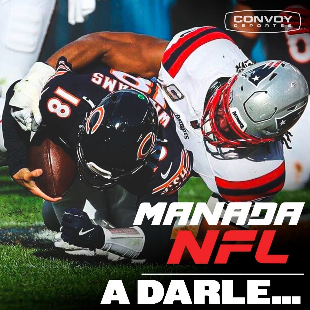 ConvoyDeportes's tweet photo. Ya está disponible el nuevo episodio de #ManadaNFL. El podcast que trae lo más relevante del deporte de las tacleadas. Con @alpanseque y @ChatoRomeroFF. https://t.co/EiMU3MEqAL