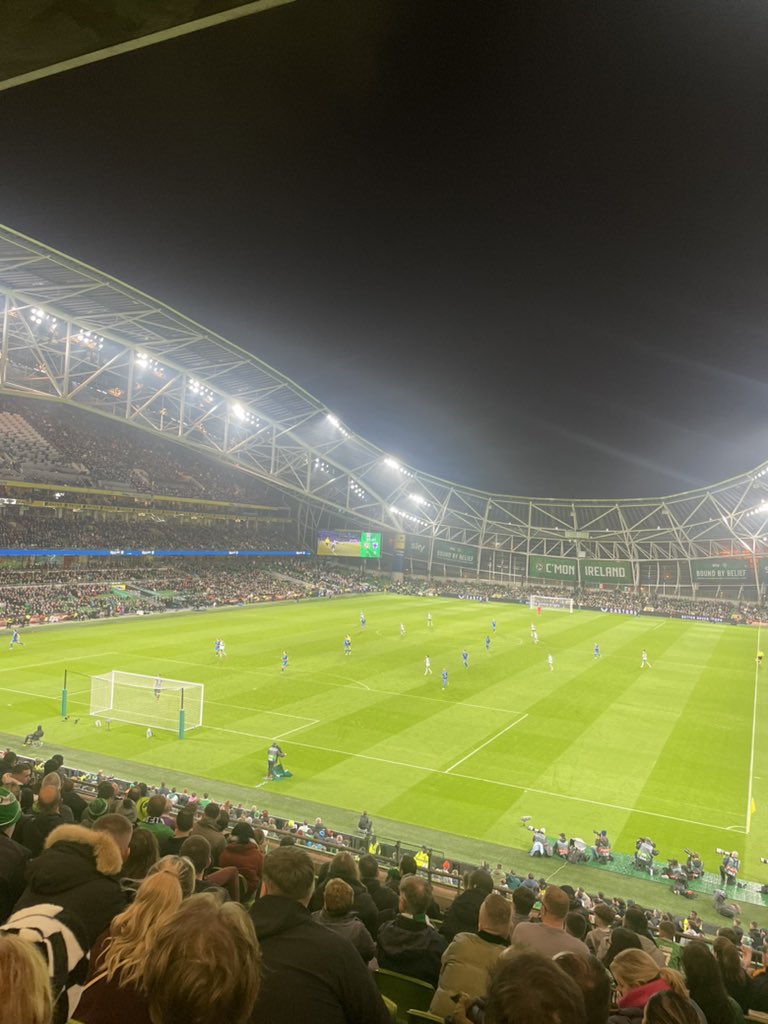 lj_coop's tweet photo. Big thanks to #SkyVIP for the @IrelandFootball tickets. Appreciative, we have had a great time and an important win.
@SkyUK https://t.co/Kbz7b0woTv