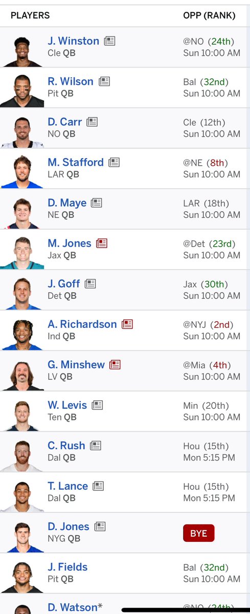 Brian_139's tweet photo. @MaddJournalist @EstablishTheRun Would you drop love ROS and which QB would you grab? https://t.co/QBWVSfk6gK