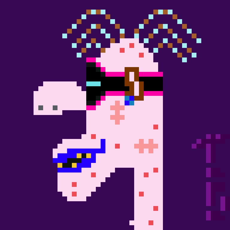 Andres_Tapia_'s tweet photo. HI LETSGOSKY🔥please suport👉 @7EMUNA7&ME🙏♥️ #arTapia #pixelart #pixelartist #dessin #drawings #dibujos #digitalart #dibujodigital #digitaldrawing #cryptopunks #nft #nftcollector #nftarti̇st #nrtart #rarible #opensea #mintable #Solana #tezosart #artist #art #gallery #8bit #ETH https://t.co/LDEkETgzwU