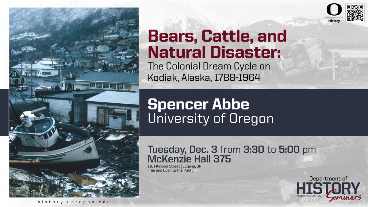 UO History Department tweet media