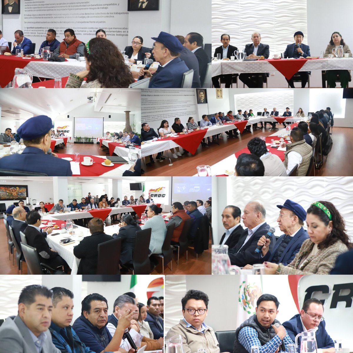 IsaiasGCroc's tweet photo. Reunión con los comisionados sindicales de la Unión Hotelera y Gastronómica de la CDMX; tomando acuerdos para atender los asuntos sindicales,y fortalecer las relaciones con las empresas para que sean cordiales y armoniosas,dando mejores resultados a las y los trabajadores. https://t.co/8Z08Q6HjSs