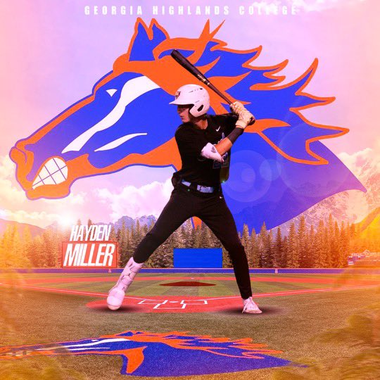 Hayden Miller (@haydenm22268891) on Twitter photo I am excited to announce I will be furthering my academic and athletic career at Georgia Highlands College. I would like to thank God, my family, coaches and teammates for making me the player I am today.
<a href="/17williamsjames/">James Williams</a> <a href="/DCash_20/">Dahlton Cash</a> <a href="/GHCBaseball/">GHC Baseball</a> <a href="/USASCOUTGA/">USA SCOUT NATIONAL (9u-18u Teams)</a> <a href="/NPPackBaseball/">North Paulding Baseball</a> I am excited to announce I will be furthering my academic and athletic career at Georgia Highlands College. I would like to thank God, my family, coaches and teammates for making me the player I am today.
<a href="/17williamsjames/">James Williams</a> <a href="/DCash_20/">Dahlton Cash</a> <a href="/GHCBaseball/">GHC Baseball</a> <a href="/USASCOUTGA/">USA SCOUT NATIONAL (9u-18u Teams)</a> <a href="/NPPackBaseball/">North Paulding Baseball</a>