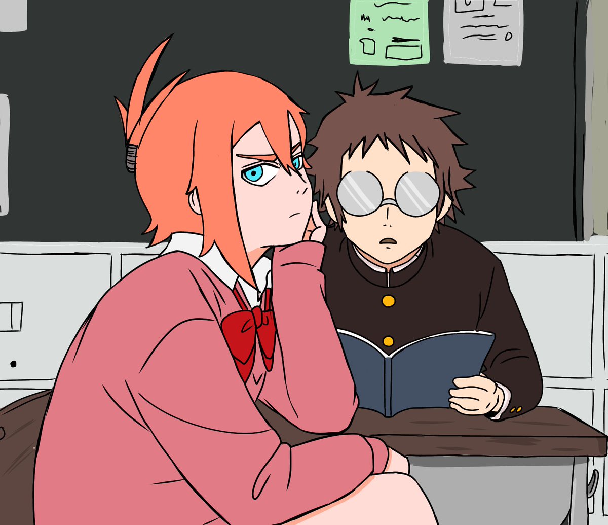 ShonenGUY_'s tweet photo. My two current favorite animes🫶
#mechaude #メカウデ #Dandadan #ダンダダン https://t.co/0PgsgotlS6